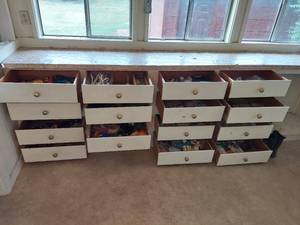 lot 5436 image: Catch All Lot of Home Repair Items in Drawers