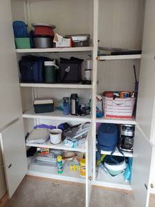 lot 5439 image: Catch All Lot in Cabinets
