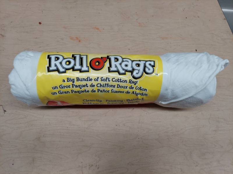 lot 7011 image: Painters Choice 1 Roll Of Painters Rags Bundle Cotton Clean-updusting