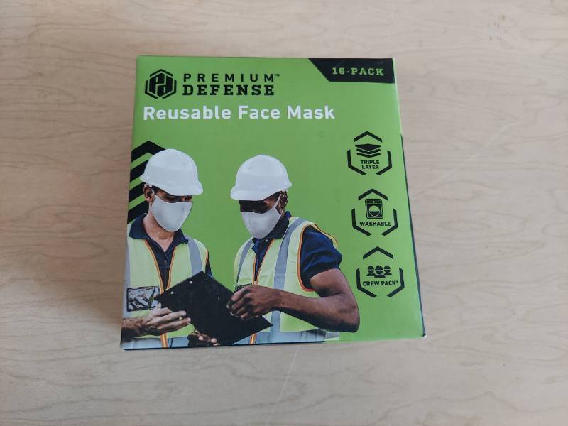 lot 7056 image: 16 Pack Reusable Face Masks