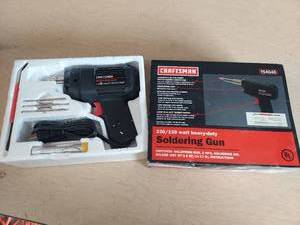 lot 1066 image: Craftsman Soldering gun