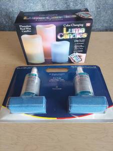 lot 1080 image: flameless candles and cleaning kit