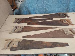 lot 2607 image: assorted saws