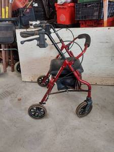 lot 2640 image: walker with seat