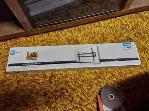 lot 1001 image: ONN Large Tilting TV Wall Mount For 47-80 TVs