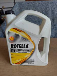 lot 1139 image: Rotella Oil -  SAE 40 - unopened