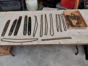 lot 2679 image: Chainsaw Bars and Chains