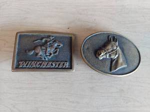lot 1169 image: 2 Belt Buckles