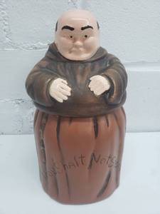 lot 1804 image: Vintage Monk Cookie Jar