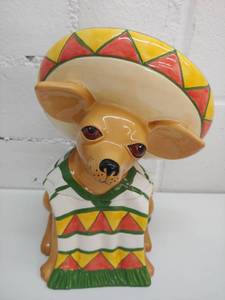 lot 1824 image: Chihuahua Cookie Jar