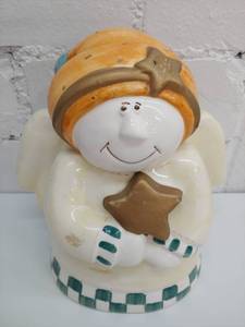 lot 1828 image: Vintage Angel Cookie Jar