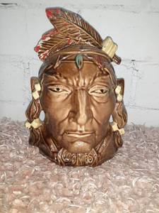 lot 1849 image: Rare Chief Pontiac McCoy Jar