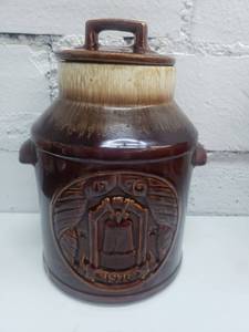 lot 1898 image: Liberty Bell Milk Jug Cookie Jar