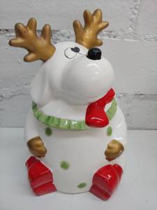 lot 2320 image: Reindeer Cookie Jar