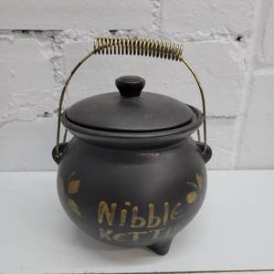 lot 2354 image: McCoy Kettle Cookie Jar