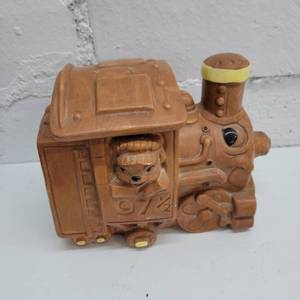 lot 2356 image: Vintage Train Cookie Jar