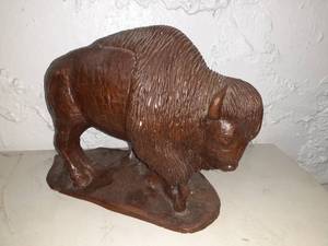 lot 2132 image: Wooden Bison