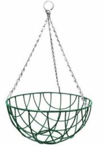 lot 1933 image: Wire Hanging Basket