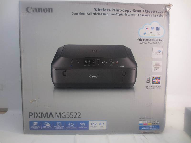 lot 72 image: CANON PIXMA MG 5522
