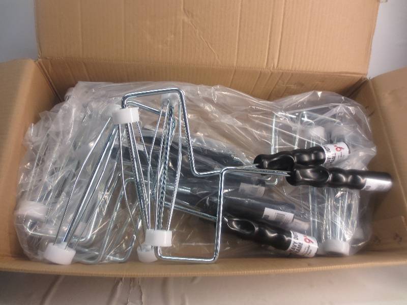 lot 78 image: LOT OF 12 HEAVY DUTY FRAME (9 EXTENSION POLES)