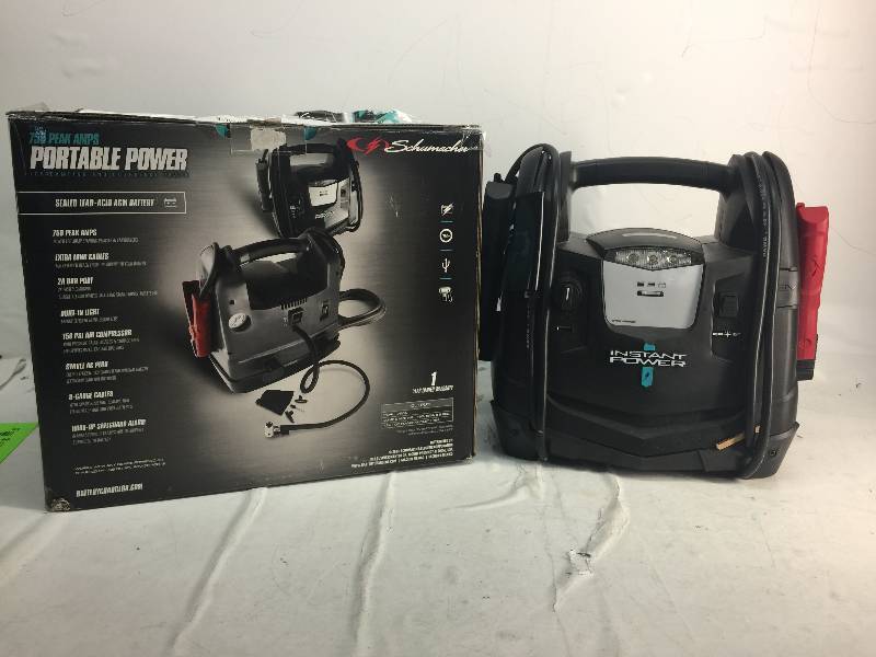 lot 18 image: Schumacher 750 PEAK AMPS Portable Power