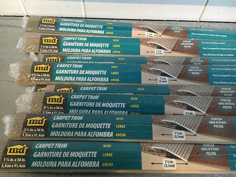 lot 124 image: LOT OF 10 CARPET TRIM 1 38IN X 36