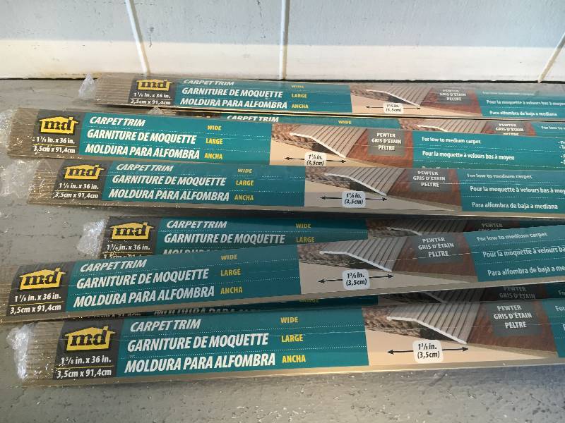 lot 125 image: LOT OF 10 CARPET TRIM 1 38IN X 36