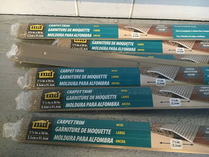 lot 126 image: LOT OF 9 CARPET TRIM 1 38IN X 36