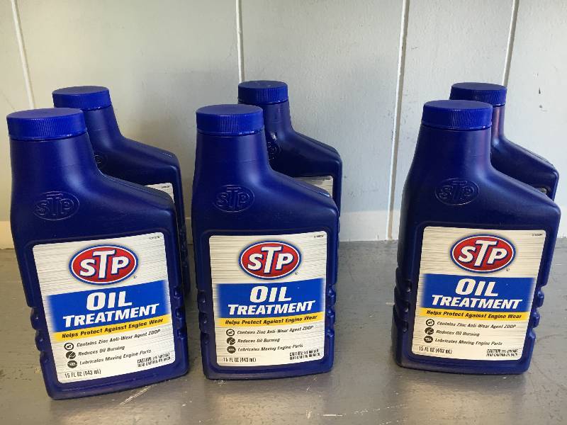 lot 144 image: LOT OF 6 STP OIL TREATMENT