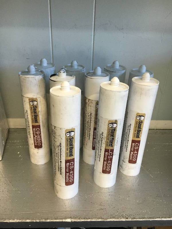 lot 163 image: LOT OF 10 SEAL BOND CONSTRUCTION SERIES ADHESIVE