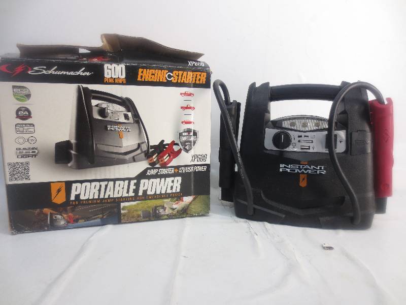 lot 4 image: Schumacher 600 PEAK AMPS PORTABLE POWER