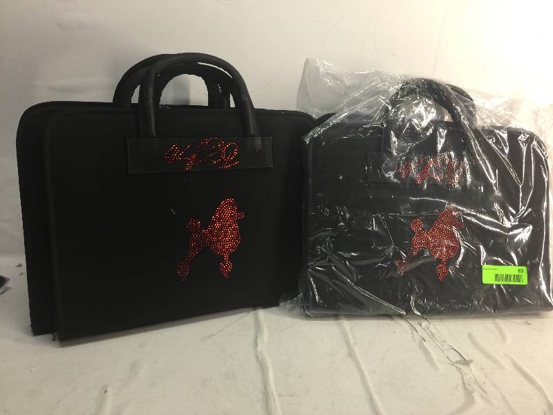 lot 83 image: LOT OF 4 PROFESSIONAL HAIR STYLIST BAGS  NEW