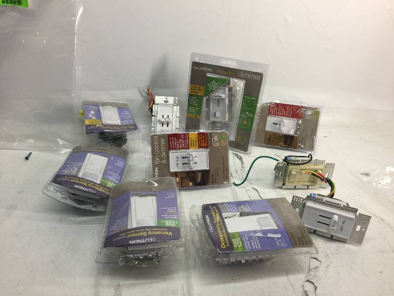 lot 107 image: LOT OF ELECTRICAL SWITCHES