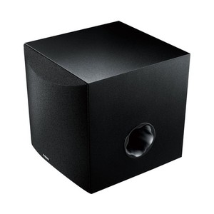 lot 2800 image: Yamaha - 8in 50W Powered Subwoofer - Black