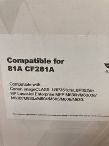 lot 2895 image: Toner cartridges