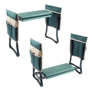 lot 2827 image: Garden bench with tools
