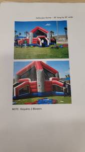 lot 1005 image: Defender Dome 30 ft x 30 ft Inflatable
