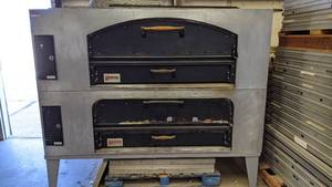 lot 1016 image: Marsal Double Stack Stone Pizza Oven Model MB866