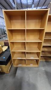 lot 1052 image: 10 Cubby Particle Shelf