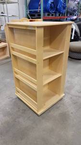 lot 1085 image: 4 Sided Multi Function Shelving on Casters
