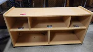 lot 1129 image: Childrens Cubby Cabinet