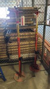 lot 1156 image: Lot of 2 Hein Werner Lift Vehicle Stands