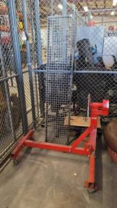 lot 1159 image: Snap On Engine Stand on Caster , Trailer Mobility Dolly and Vehicle Extension Gradding