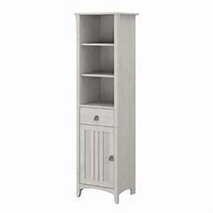 lot 56003 image: Salinas Tall Bathroom Storage Cabinet