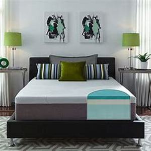 lot 56041 image: Slumber Solutions 14 inch Memory Foam Gel Mattress unknown Size