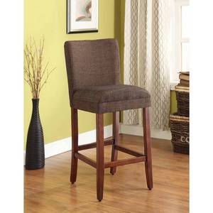 lot 25 image: HomePop Upholstered Parson Barstool