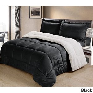 lot 56082 image: Copper Grove Pontica Faux Suede 3-piece Comforter Set