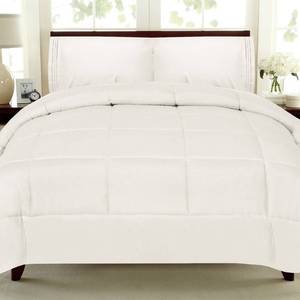 lot 56088 image: Plush Solid Color Box Stitch Down Alternative Comforter