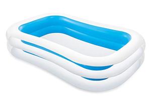 lot 35312 image: Intex Swim Center Family Inflatable Pool, 103 X 69 X 22, for Ages 6