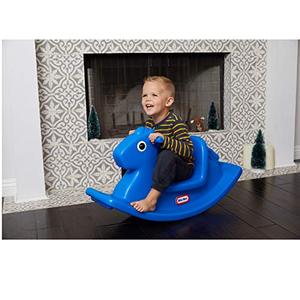 lot 35345 image: Little Tikes Rocking Horse Blue, 33.00 L x 10.00 W x 17.50 H Inches
